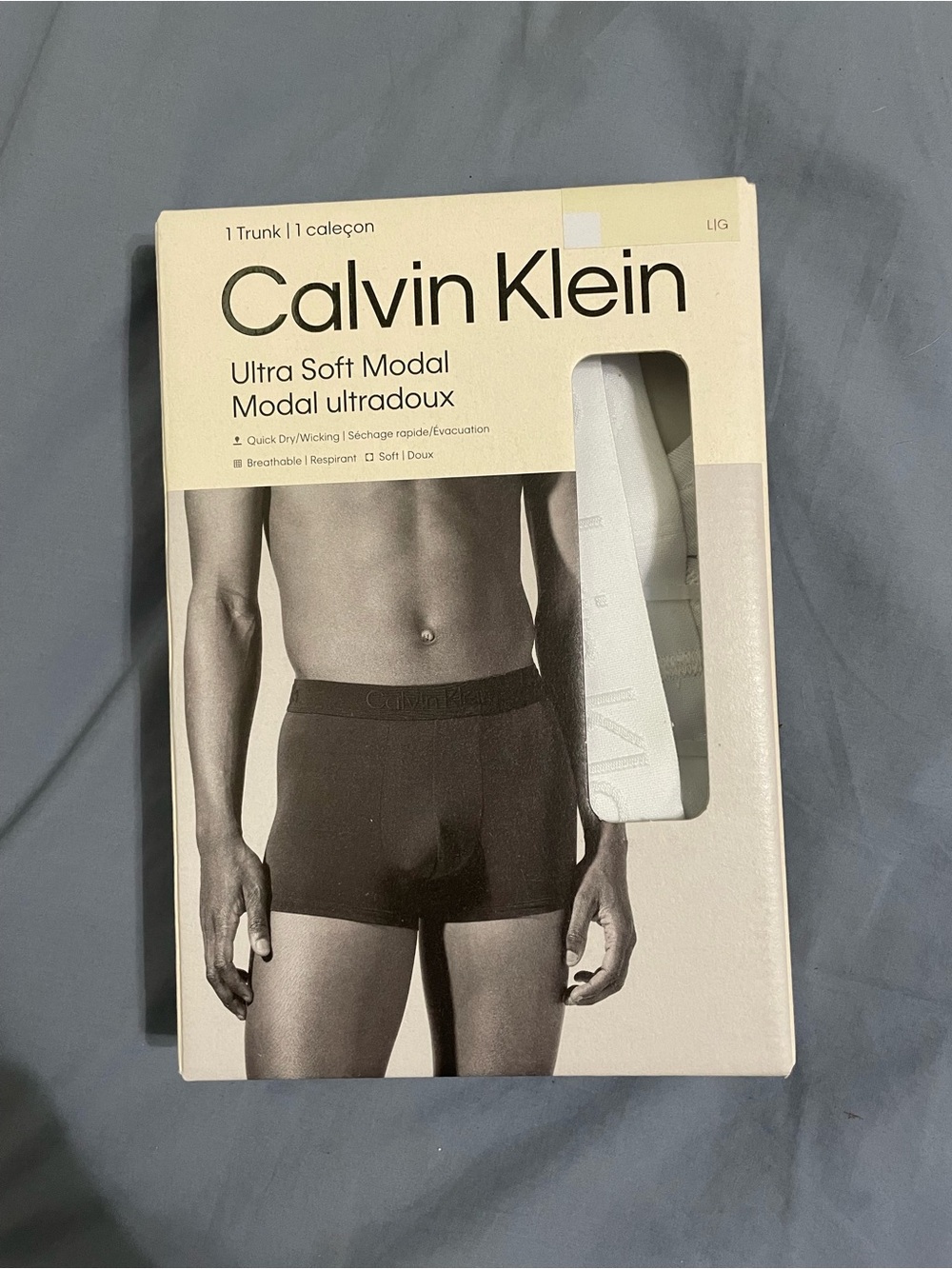 Calvin Klein Ultra Soft Modal Men's Trunk - White